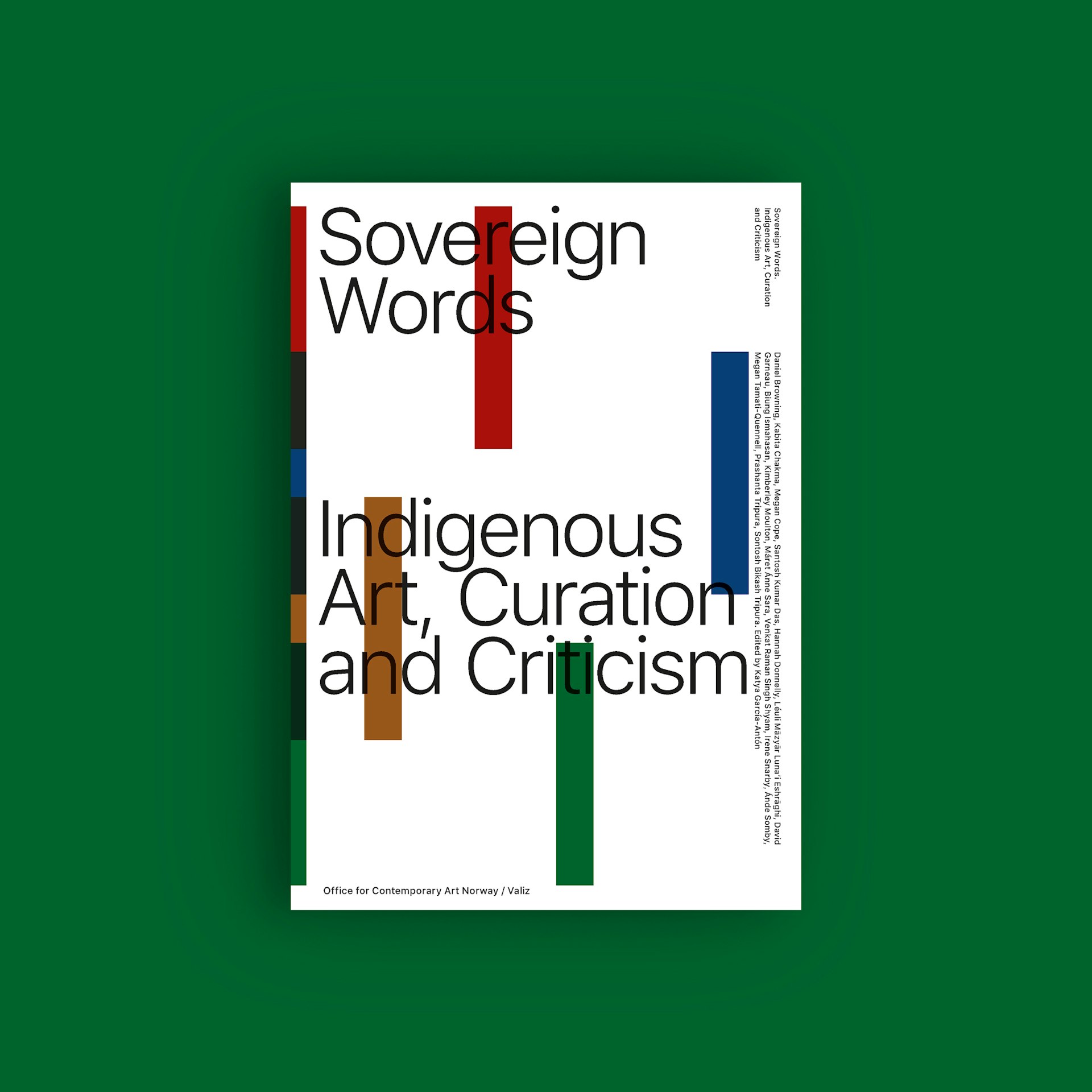 Sovereign Words Art Curation and Criticism